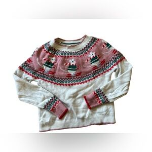 Mini Boden size 6-7 Faire isle sweater VGUC